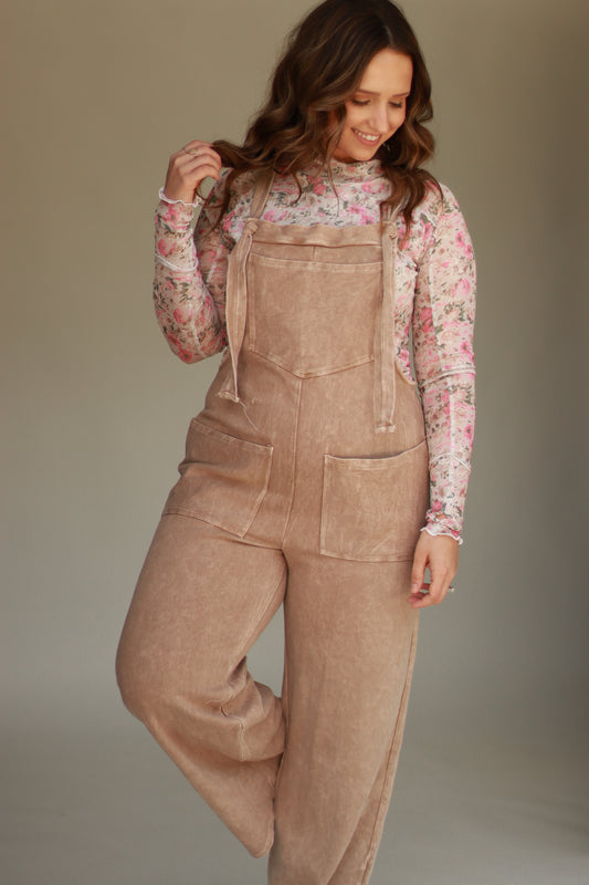 Ollie French Terry Overalls