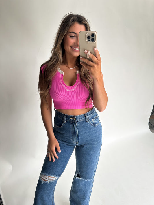 Brittany Seamless Crop Top