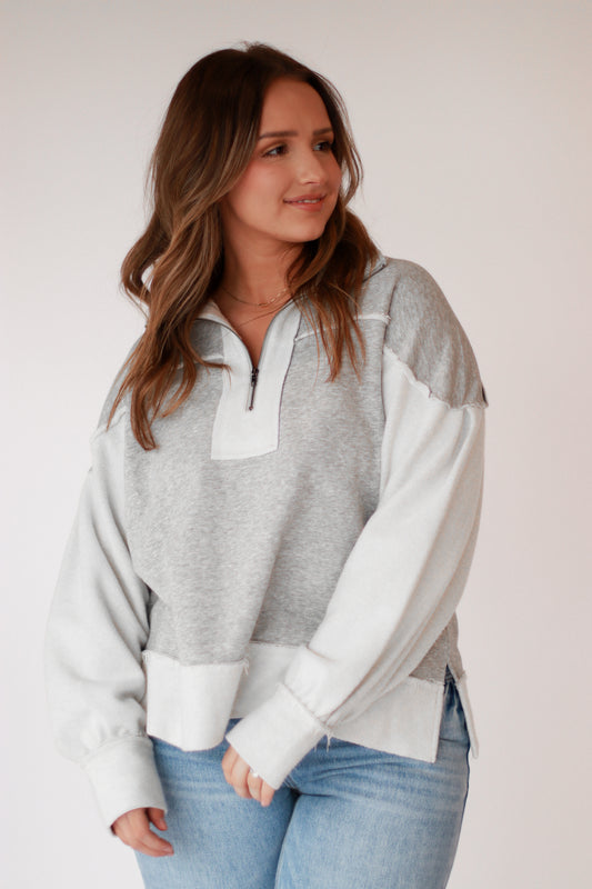 Gracyn Grey Pullover