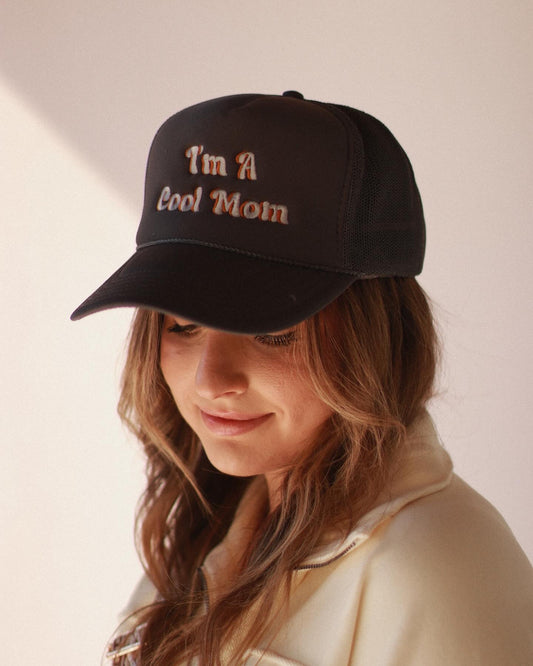 "I'm a Cool Mom" Trucker Hat