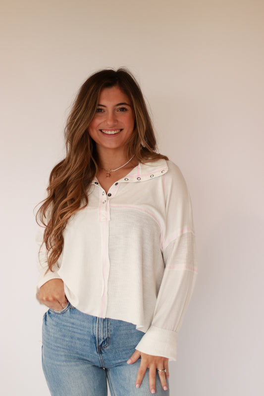 Mollie Contrast Pullover