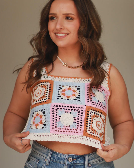Savannah Crochet Tank